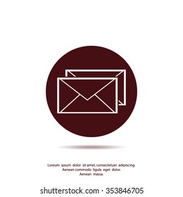 E-mail vector icon.