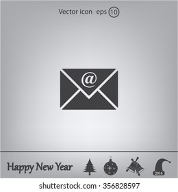 email - vector icon