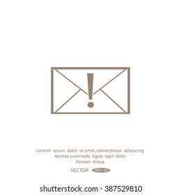 E-mail vector icon.