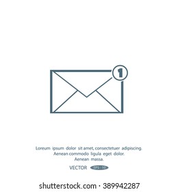 E-mail vector icon.