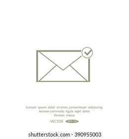 E-mail vector icon.