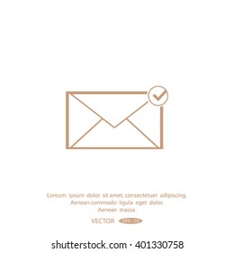E-mail vector icon.