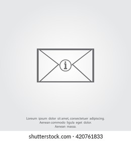 E-mail vector icon.