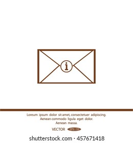 E-mail vector icon.
