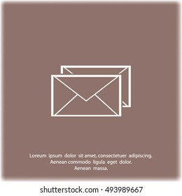 E-mail vector icon.