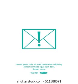 E-mail vector icon.