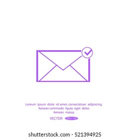 E-mail vector icon.