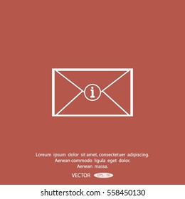 E-mail vector icon.