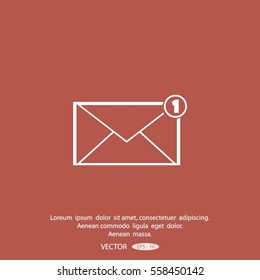 E-mail vector icon.