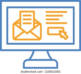 Email vector icon. Can be used for printing, mobile and web applications.