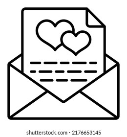 Icono de vector de correo electrónico. Se puede usar para imprimir, móviles y aplicaciones web.