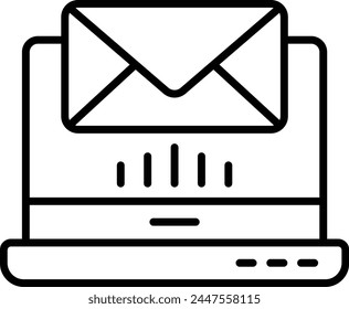 Email vector icon. Can be used for printing, mobile and web applications.