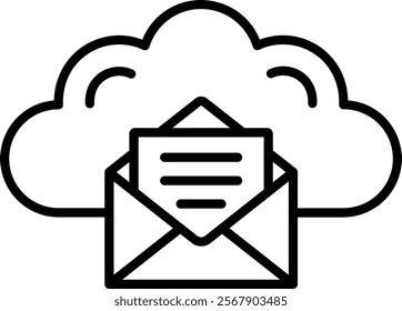 Email vector icon. Can be used for printing, mobile and web applications.