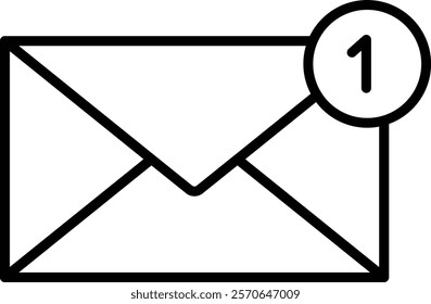 Email vector icon. Can be used for printing, mobile and web applications.