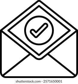 Email vector icon. Can be used for printing, mobile and web applications.