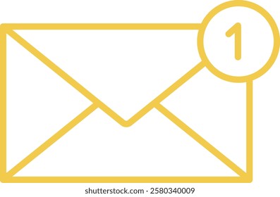 Email vector icon. Can be used for printing, mobile and web applications.