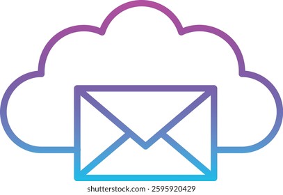 Email vector icon. Can be used for printing, mobile and web applications.