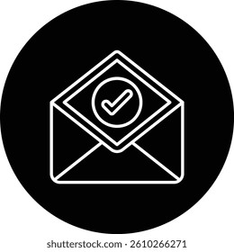 Email vector icon. Can be used for printing, mobile and web applications.