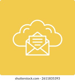 Email vector icon. Can be used for printing, mobile and web applications.