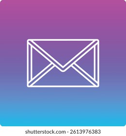 Email vector icon. Can be used for printing, mobile and web applications.
