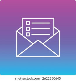 Email vector icon. Can be used for printing, mobile and web applications.