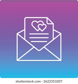 Icono de Vector de correo electrónico. Se puede utilizar para aplicaciones de impresión, móviles y de Web.