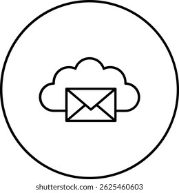 Ícone de vetor de email. Pode ser usado para impressão, aplicativos móveis e da Web.