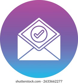 Email vector icon. Can be used for printing, mobile and web applications.
