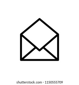 Email vector icon illustration sign.