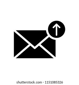 Email vector icon illustration sign.
