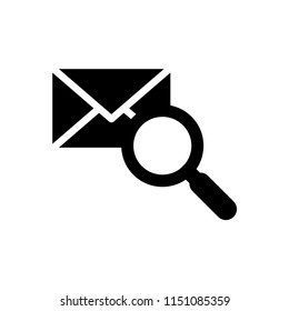 Email vector icon illustration sign.