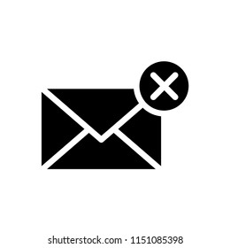 Email vector icon illustration sign.