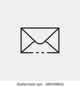Email Vector Icon Illustration Sign