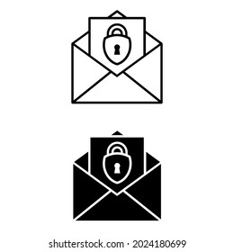 Email vector icon. Mail illustration symbol. post sign or logo.