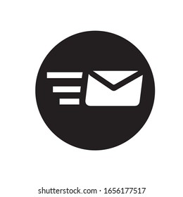 Icono de vector de correo electrónico símbolo moderno y plano simple para sitio web, móvil, logotipo, aplicación, UI