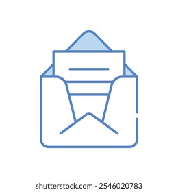 Email vector icon stock illustration