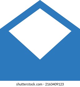 Ilustración del vector de correo electrónico en un fondo transparente.Símbolos de calidad premium.Icono vectorial de glifos para el diseño de conceptos y gráficos.