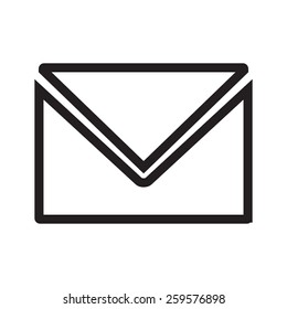 Email vector image to be used in web applications, mobile applications and print media.