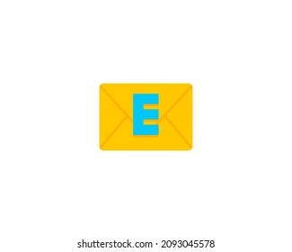 Email vector isolated icon. Emoji illustration. Email vector emoticon
