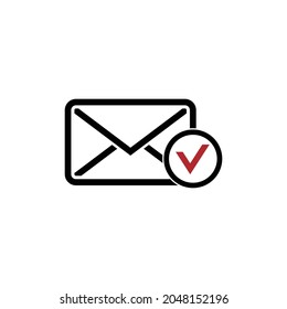 Email Vector Line Icon. Contains such Icons as Inbox, Letter,