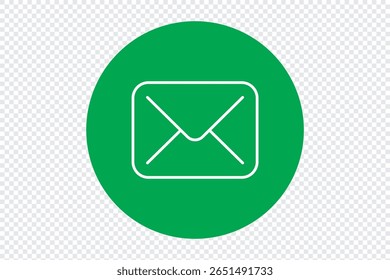 Design do ícone de linha do vetor de e-mail. Ícone de email definido. Vetor do ícone de e-mail. Ícone de email. Ilustração do envelope 