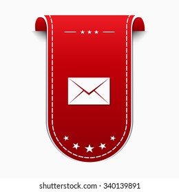 Email Vector Red Web Icon