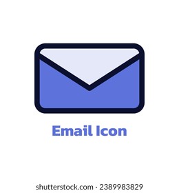 Vector de correo electrónico, Vector de imágenes simple por correo electrónico, Icono de correo electrónico.