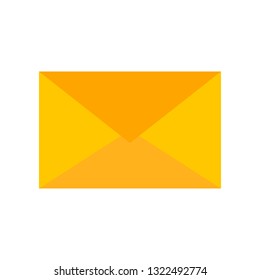 Email vector, Social media flat design icon