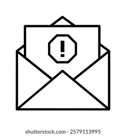 Email virus icon color editable