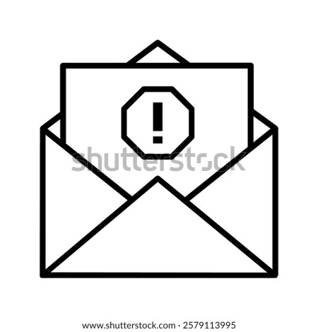 Email virus icon color editable