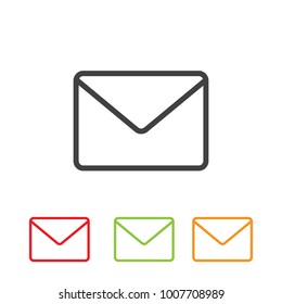 Email web icon. vector design