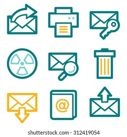 E-Mail-Web-Symbole