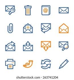 E-Mail-Web-Symbole