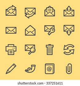 E-Mail-Web-Symbole